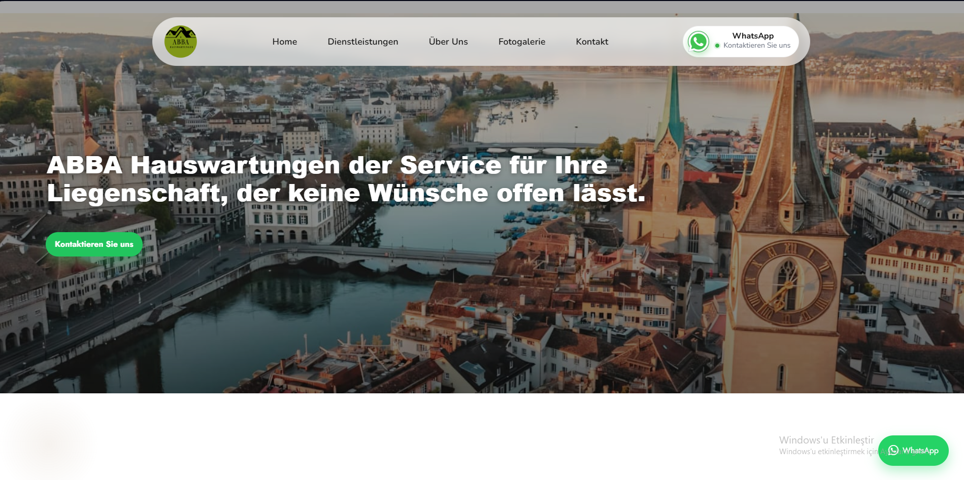 Abba Hauswartungen Project